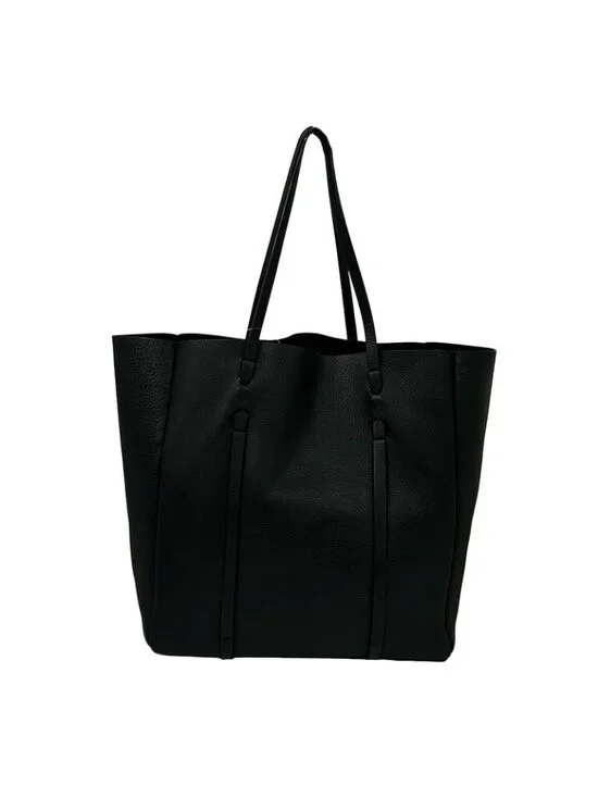 ★SOLD★ Balenciaga Tote Every Date M Black Leather - Picture 3 of 11